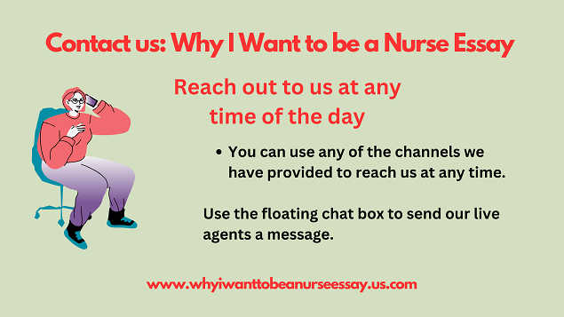Get in Touch Why I Want to be a nurse essay