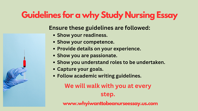 Why study nursing essay